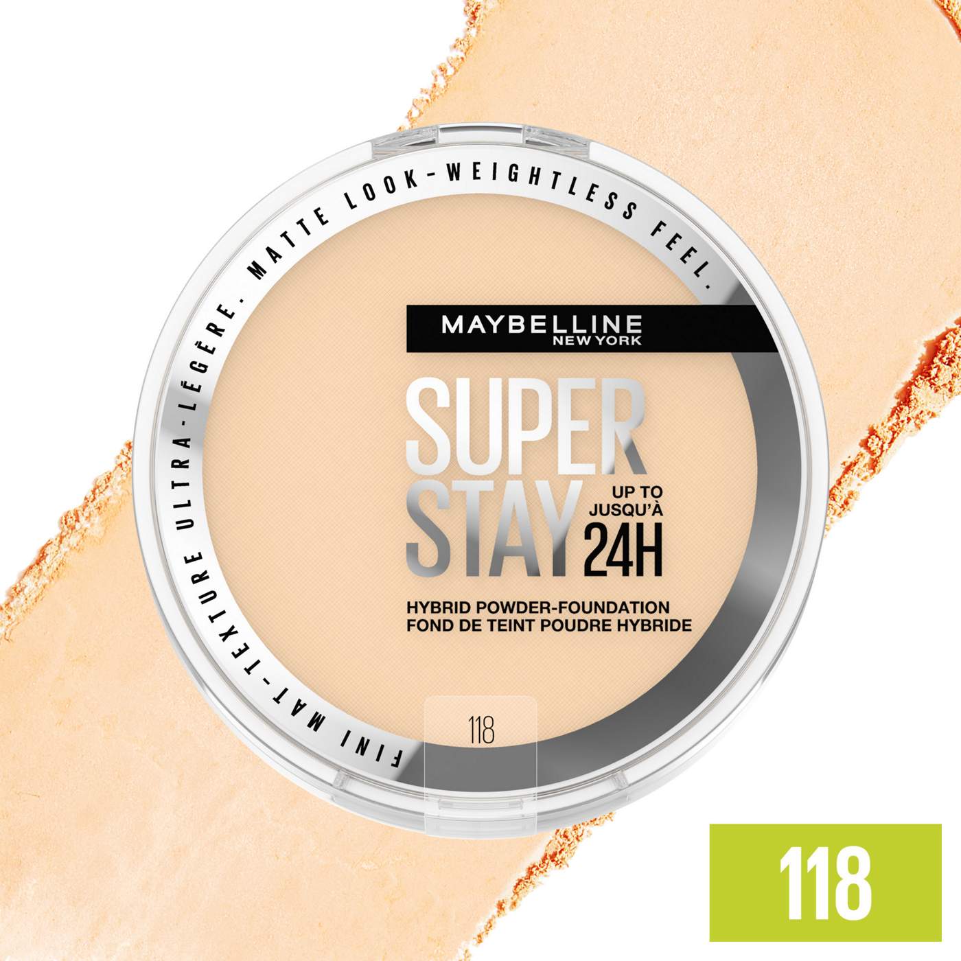 Maybelline Super Stay 24HR Hybrid Powder Foundation - 118; image 10 of 12