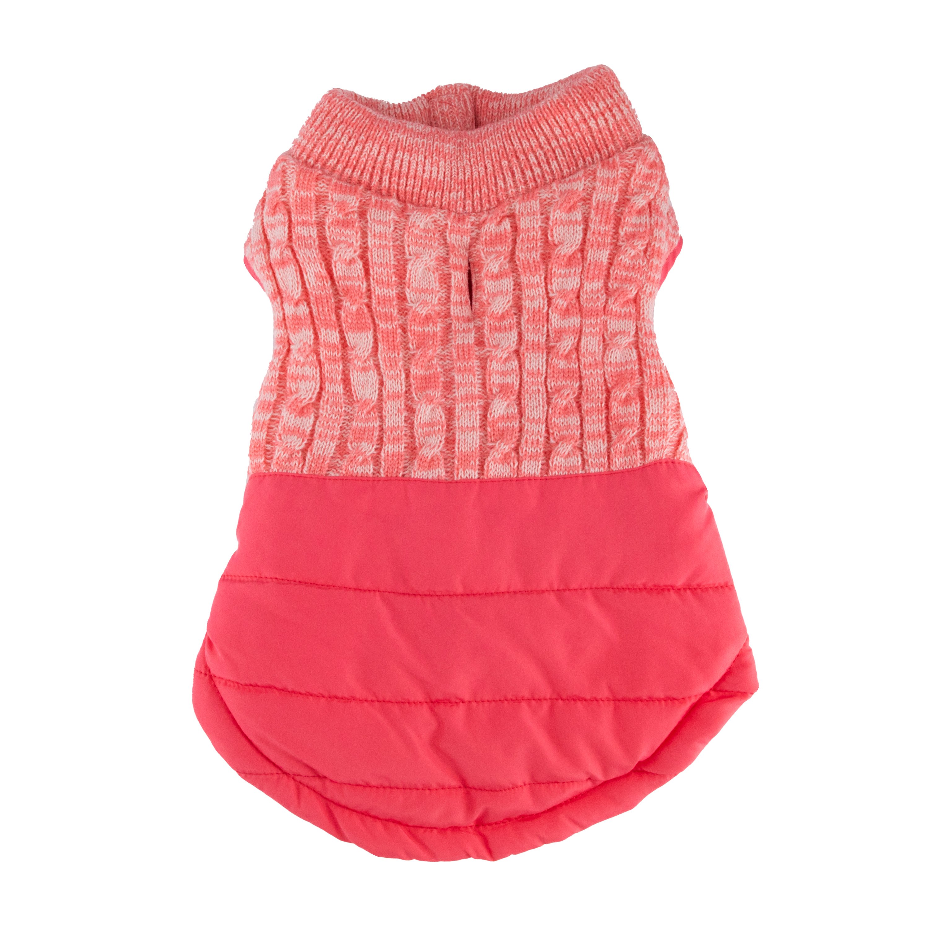 Simply Dog Marled Cable Yoke Jacket Medium Shop Clothes at HEB