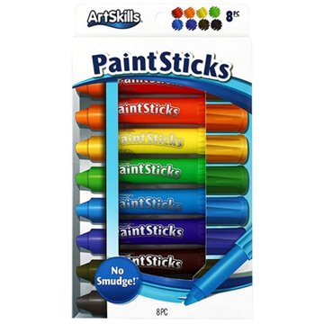 ArtSkills No Smudge Paint Sticks, 8 pk