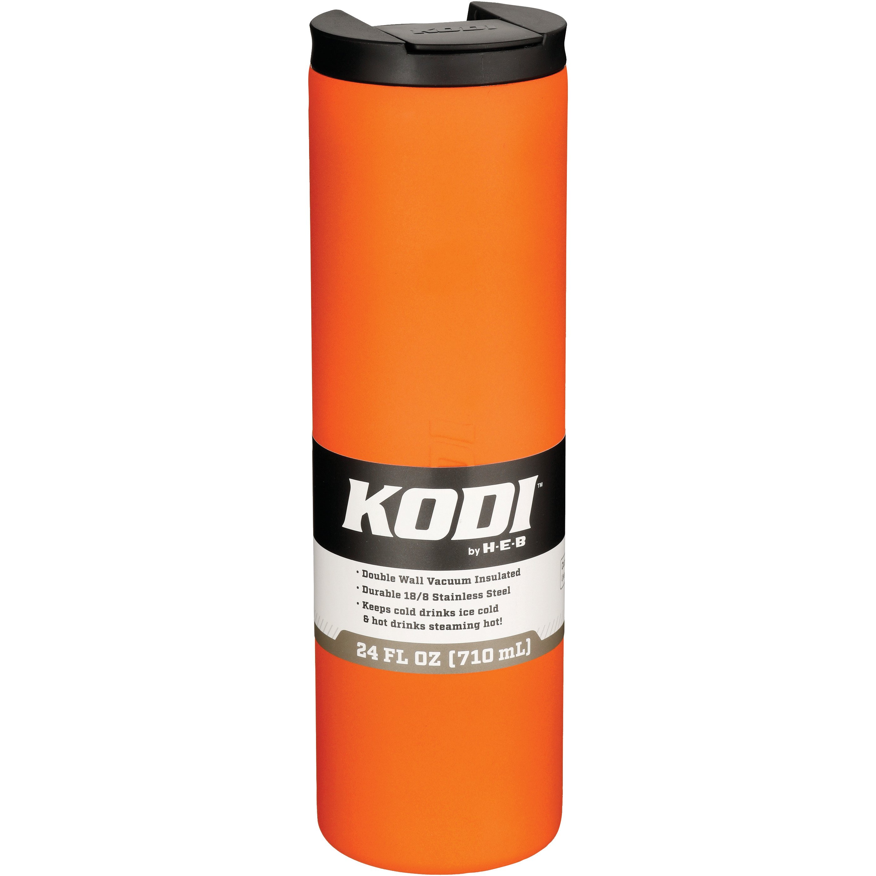 KODI by HEB Stainless Steel Travel Mug Orange Crush Shop Cups