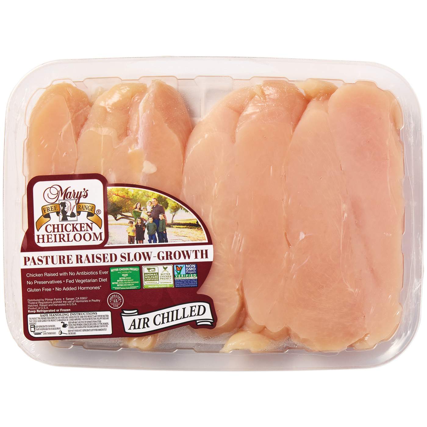 Mary's Free Range Heirloom Pasture Raised Chicken Breast Tenders; image 1 of 3