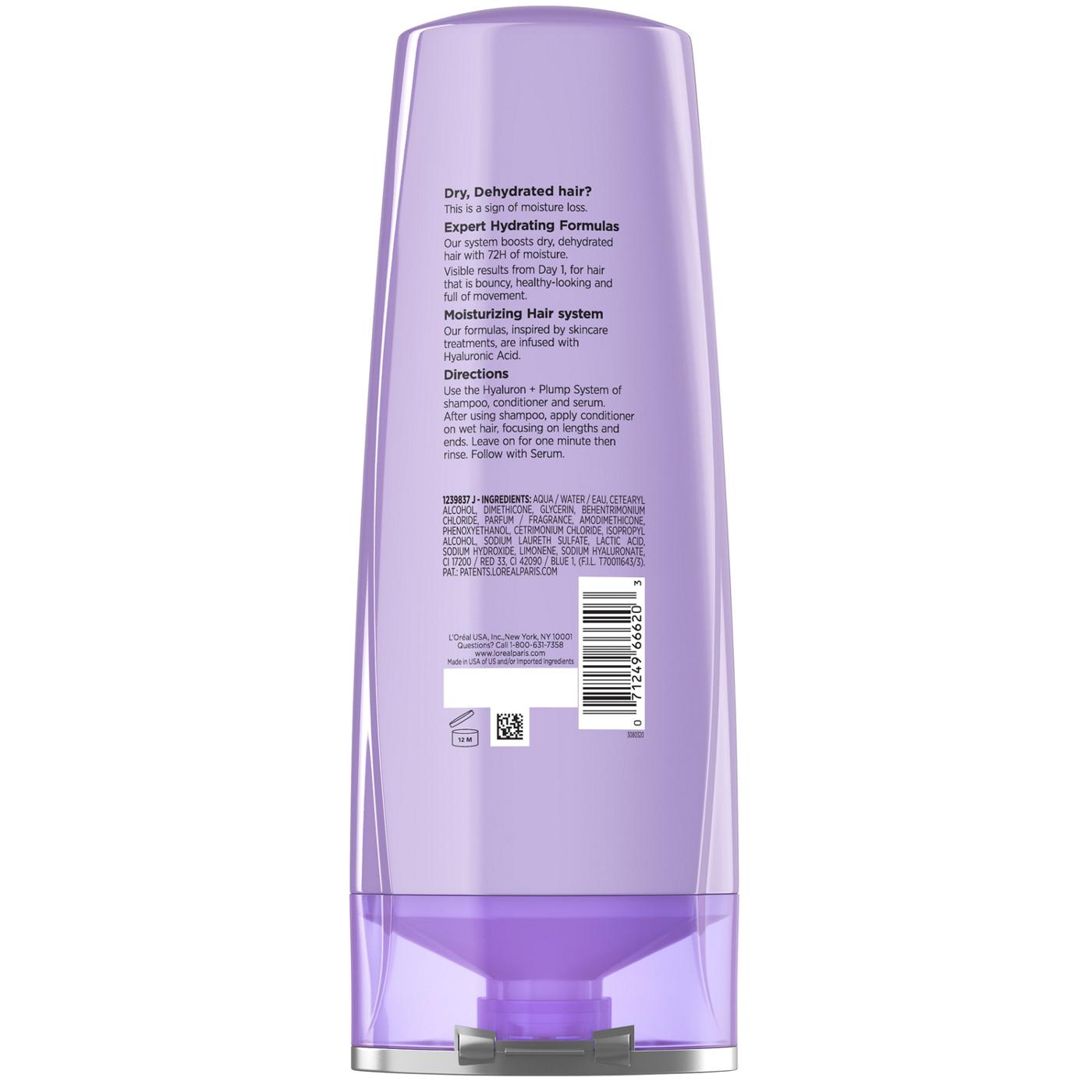 L'Oréal Paris Elvive Hyaluron Plump Hydrating Conditioner; image 8 of 9