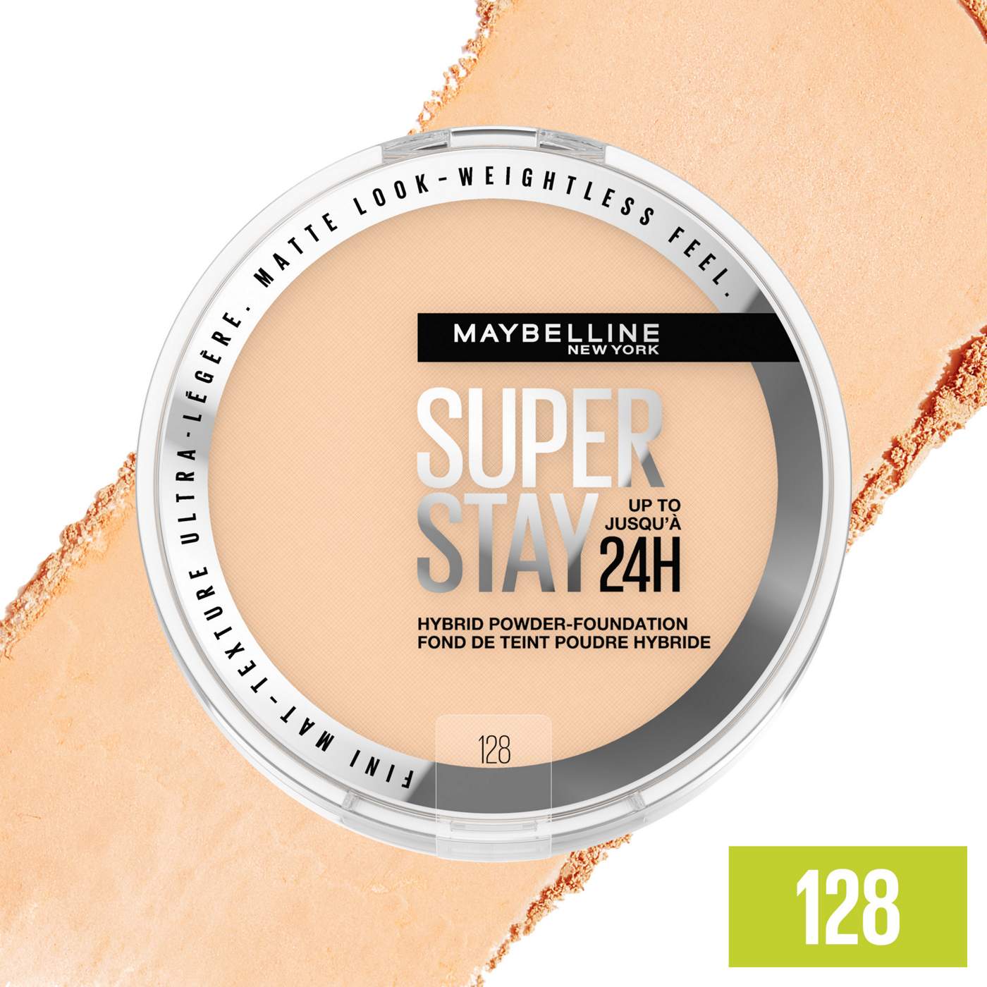 Maybelline Super Stay 24HR Hybrid Powder Foundation - 128; image 10 of 11