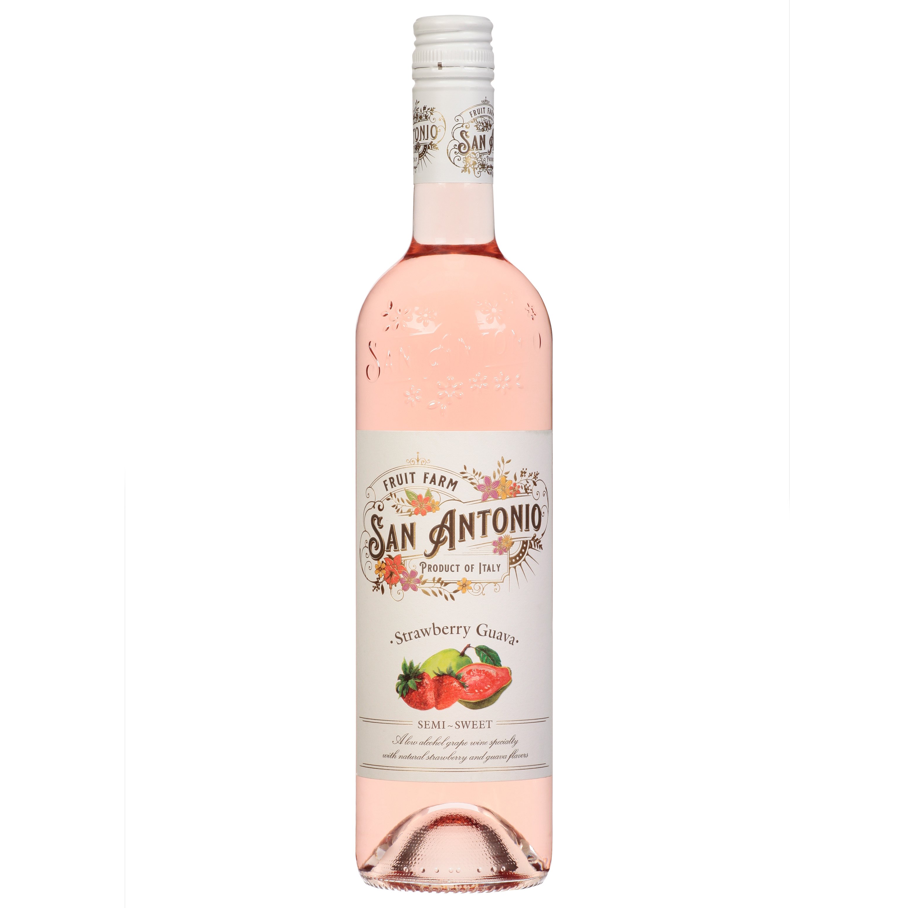 San Antonio Fruit Farm Strawberry Guava SemiSweet Rose Wine Shop