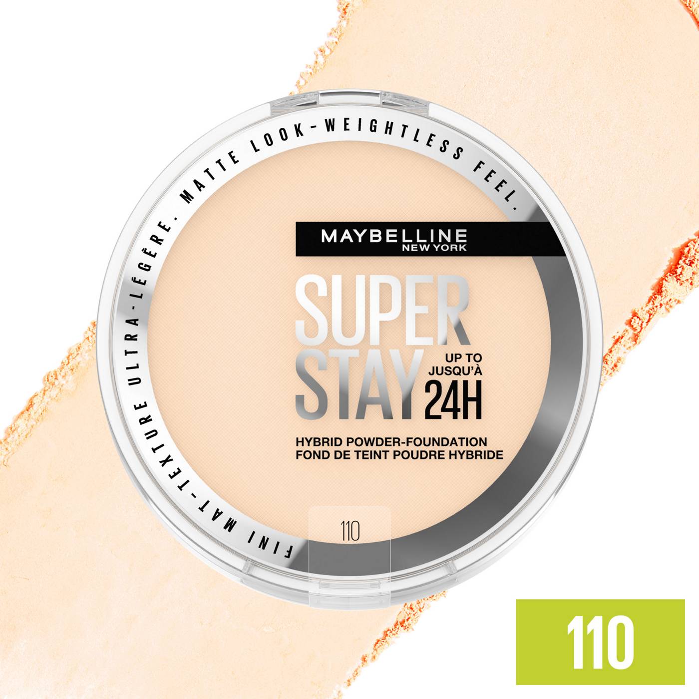 Maybelline Super Stay 24HR Hybrid Powder Foundation - 110; image 3 of 3