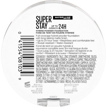 Maybelline Super Stay 24HR Hybrid Powder Foundation - 340