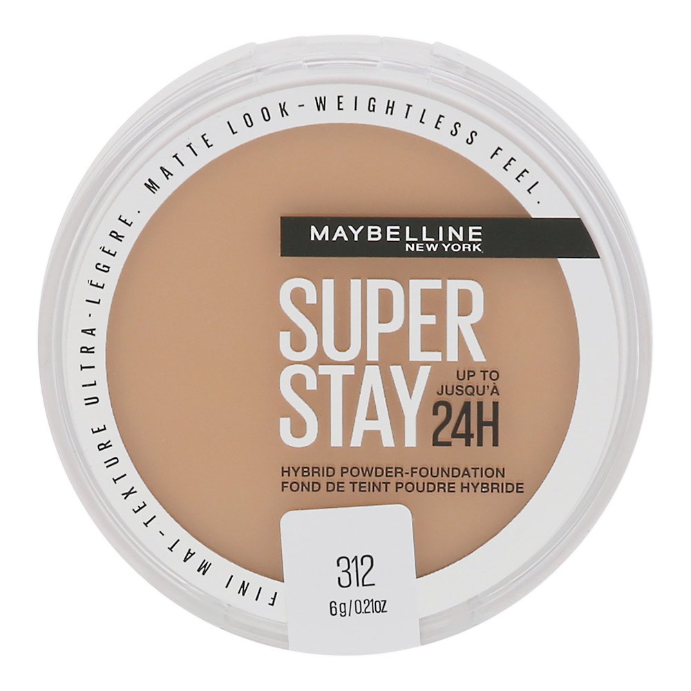 Maybelline Super Stay 24HR Hybrid Powder Foundation - 312 - Shop Foundation  at H-E-B