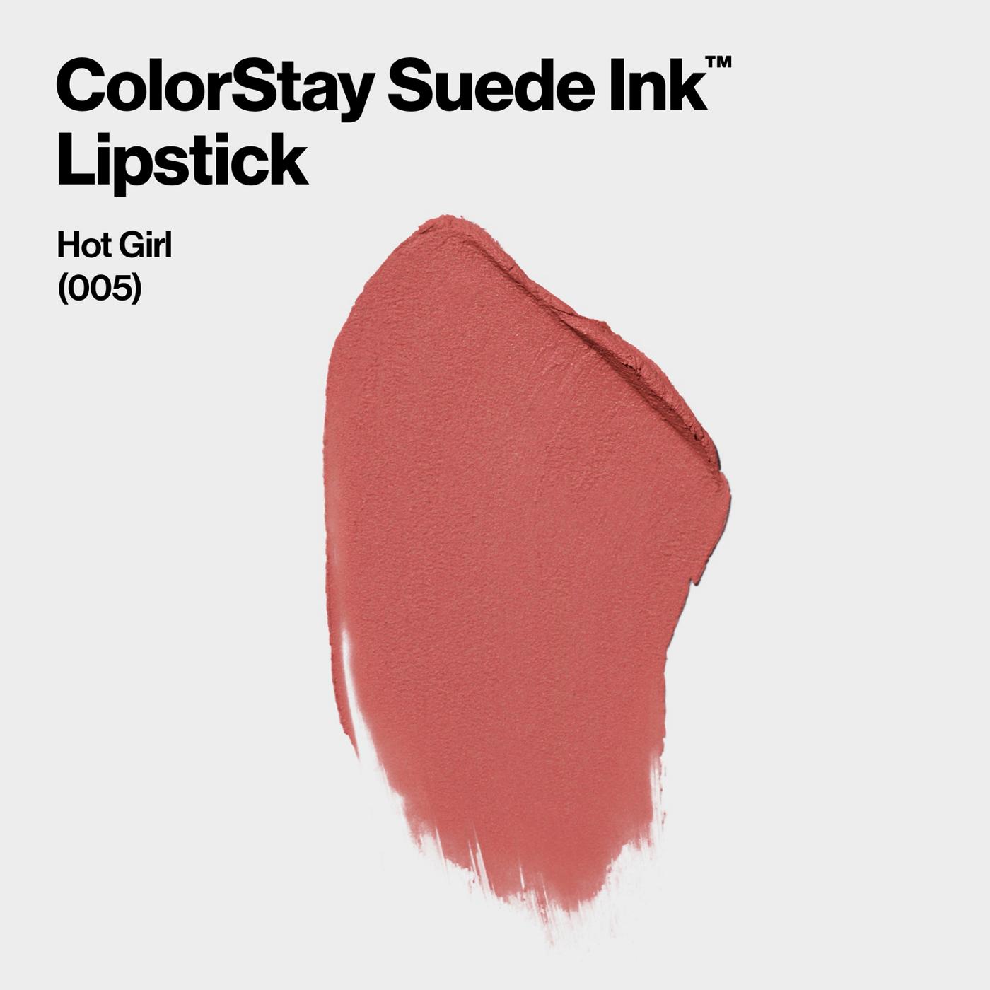 Revlon ColorStay Suede Ink Lipstick - Hot Girl; image 4 of 5
