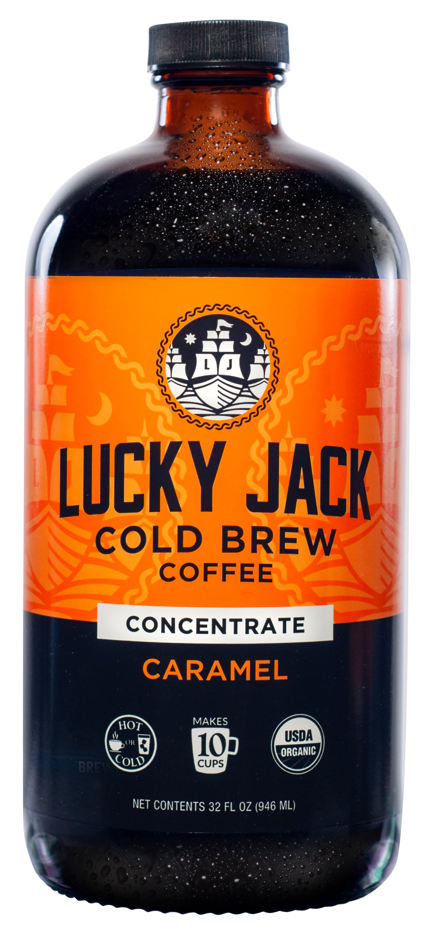 Lucky Jack Caramel Cold Brew Coffee Concentrate Shop Coffee at HEB
