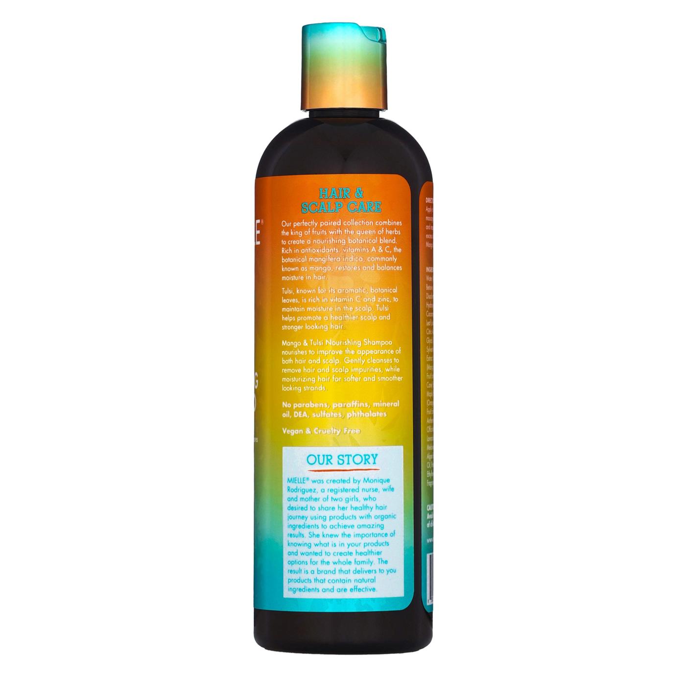 Mielle Mango & Tulsi Shampoo; image 3 of 3