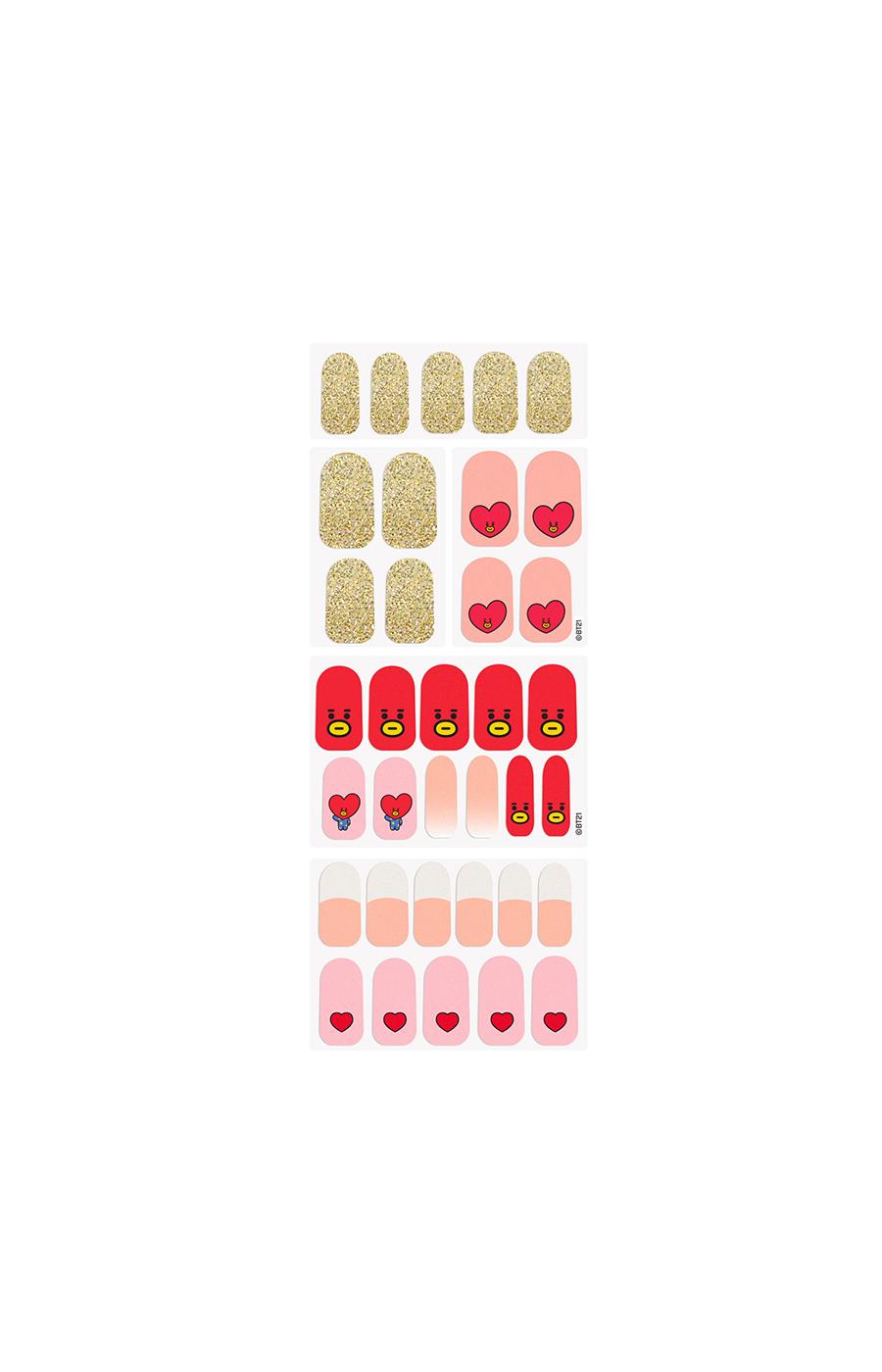 The Crème Shop Gel Nail Strip Kit Galactic Love Shop Manicure
