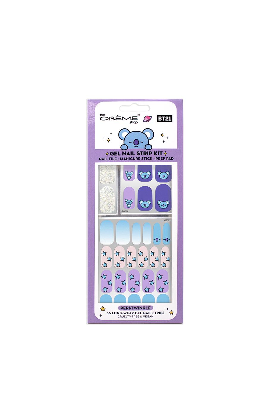 The Crème Shop Gel Nail Strip Kit - Peri-Twinkle; image 1 of 2