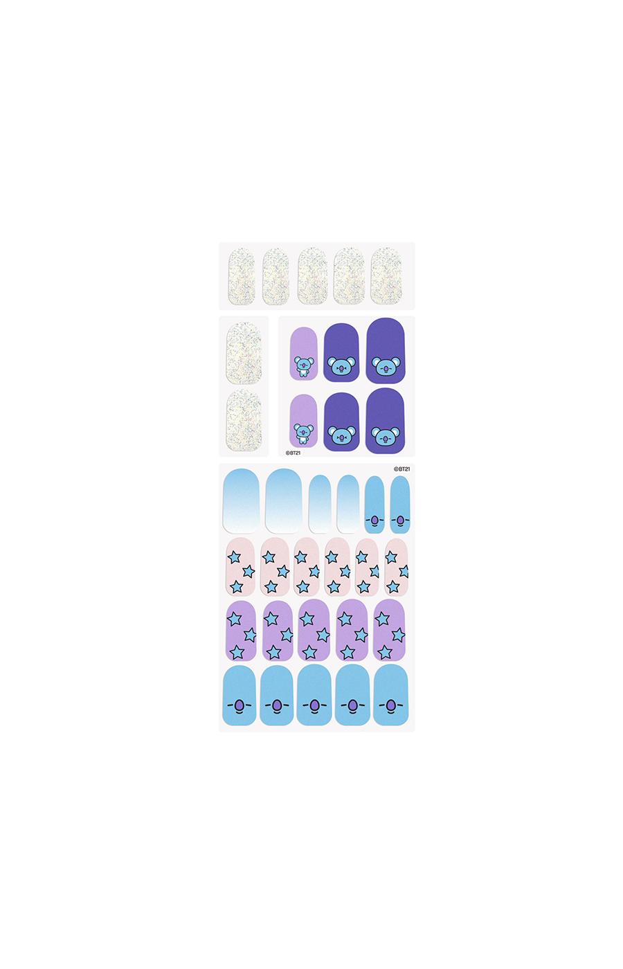 The Crème Shop Gel Nail Strip Kit - Peri-Twinkle; image 2 of 2