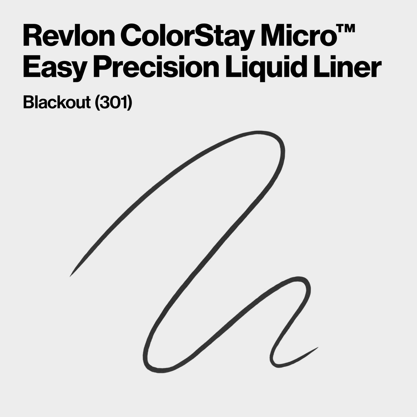 Revlon ColorStay Micro Liquid Liner - Blackout; image 2 of 9