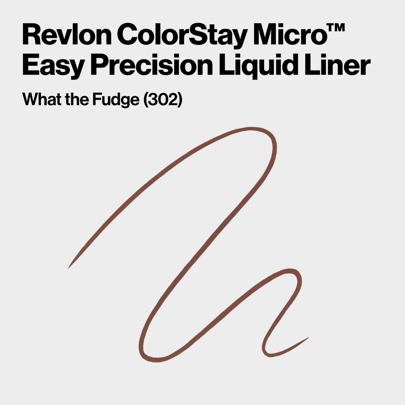 Revlon ColorStay Micro Liquid Liner - What The Fudge; image 6 of 9