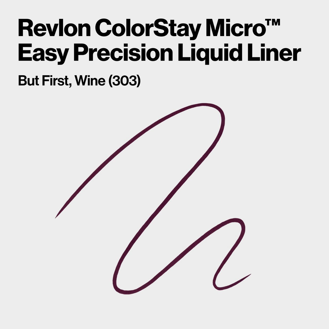 Revlon ColorStay Micro Liquid Liner - But First, Wine; image 2 of 9