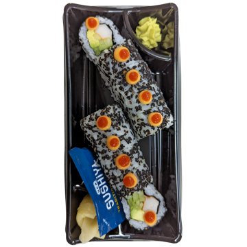 H-E-B Spooky California Sushi Roll
