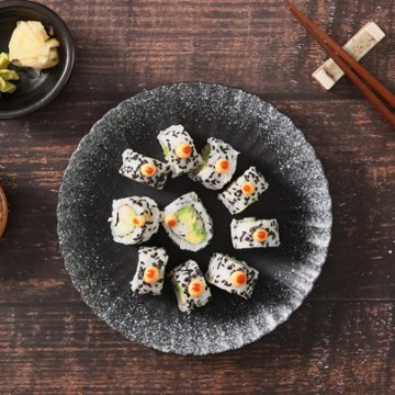 H-E-B Spooky California Sushi Roll