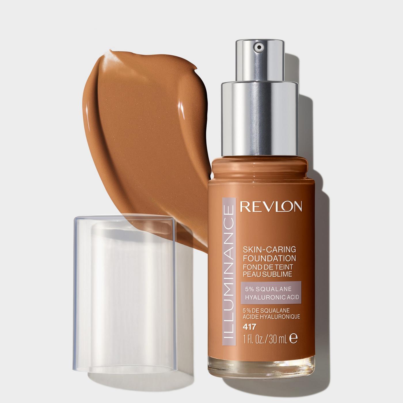 Revlon Illuminance Skin-Caring Foundation -Warm Caramel; image 2 of 3