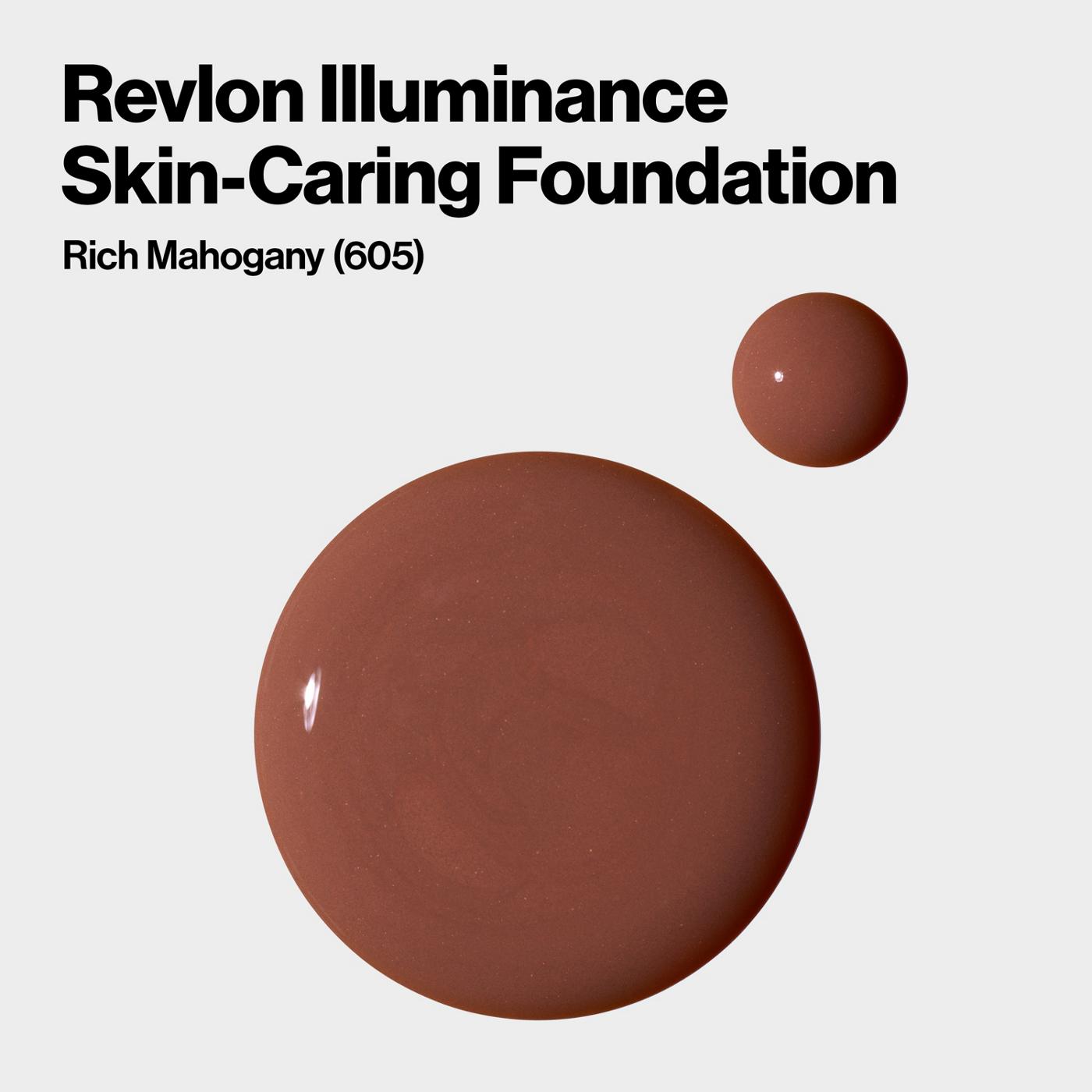 Revlon Illuminance Skin-Caring Foundation - Rich Mahogany; image 3 of 3