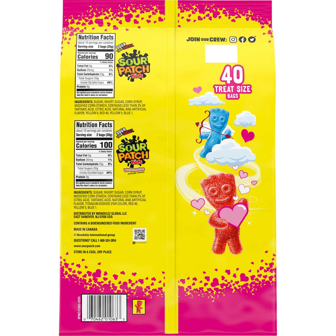 Sour Patch Kids Assorted Treat Size Valentine's Candy Bags; image 3 of 5