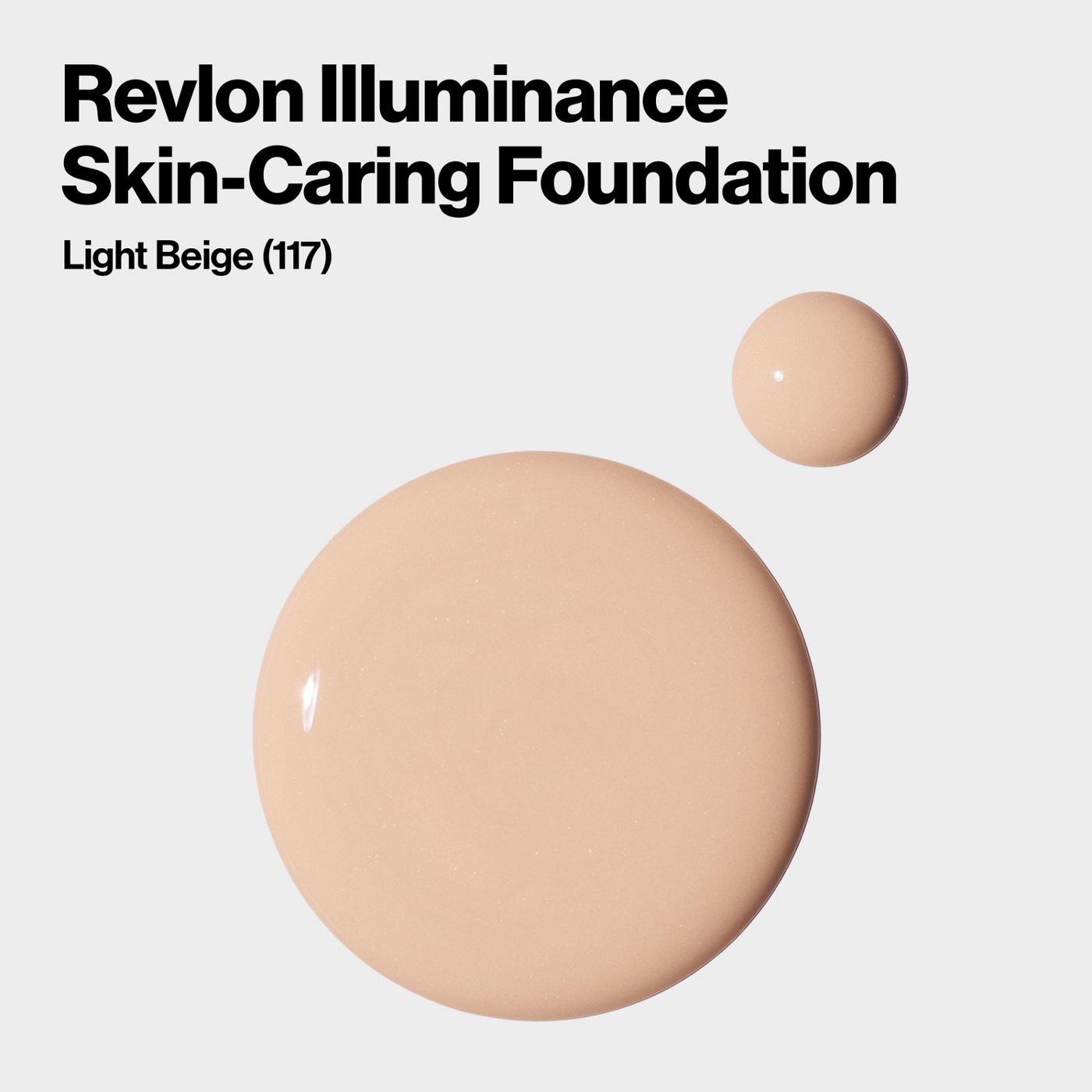 Revlon Illuminance Skin-Caring Foundation - Light Beige; image 3 of 3