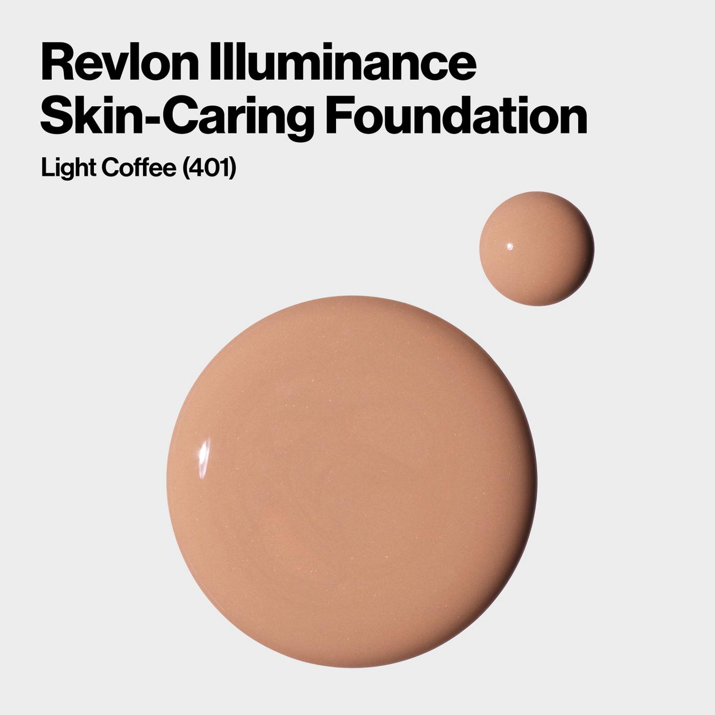 Revlon Illuminance Skin-Caring Foundation - Light Coffee; image 3 of 3