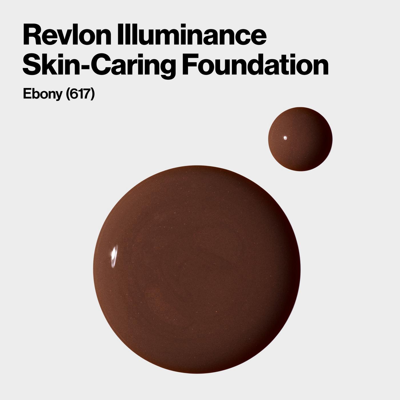 Revlon Illuminance Skin-Caring Foundation - Ebony; image 3 of 3