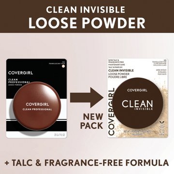 Covergirl Clean Invisible Loose Powder - Translucent Light, 0.63 oz