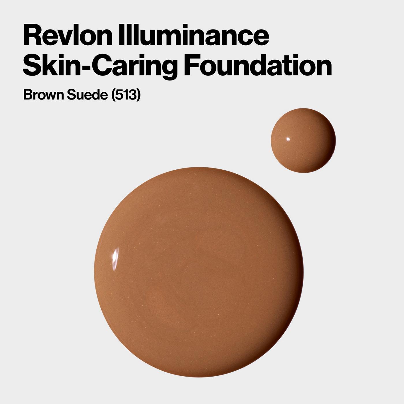 Revlon Illuminance Skin-Caring Foundation - Brown Suede; image 3 of 3