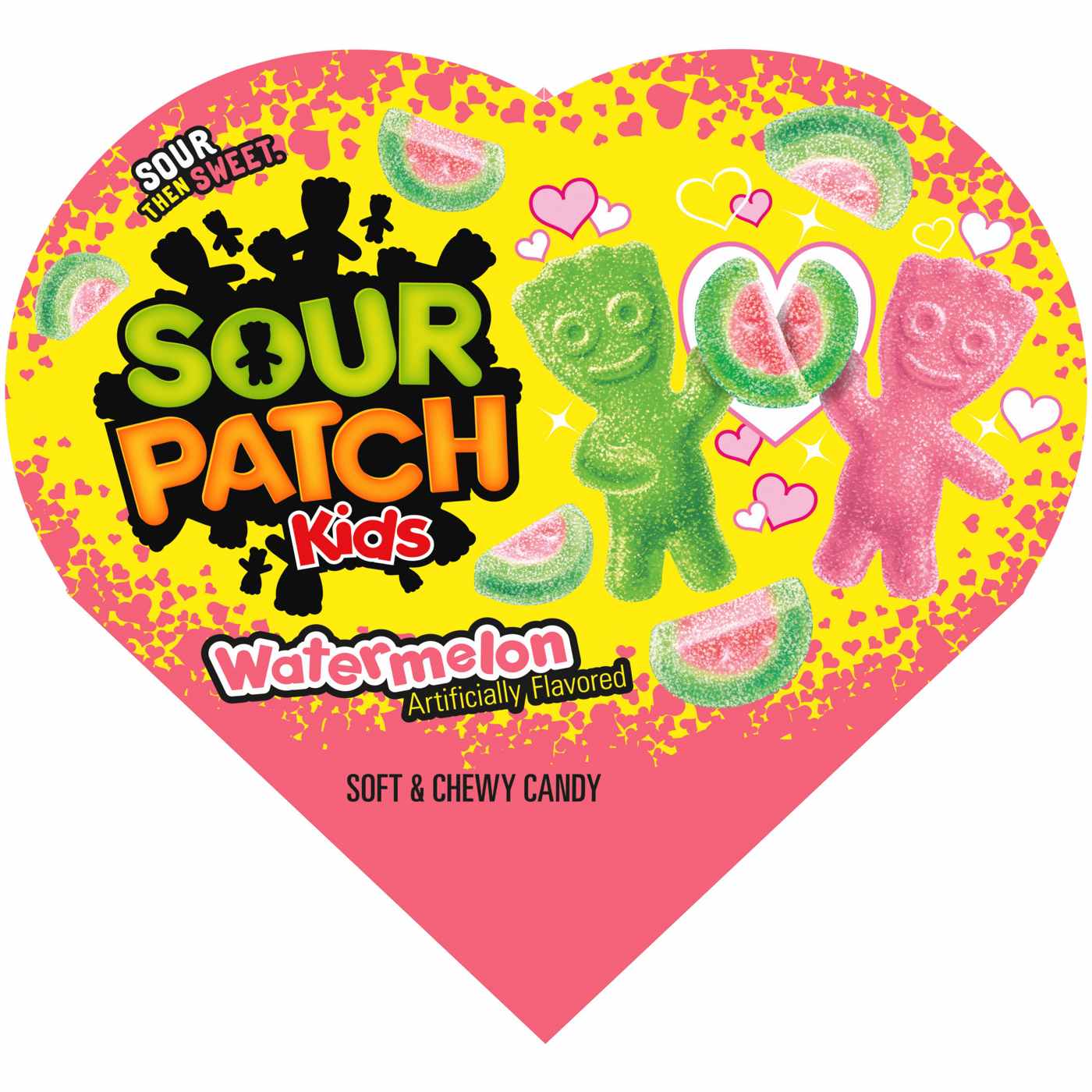 Sour Patch Kids Watermelon Valentine's Candy Heart Gift Box; image 1 of 5