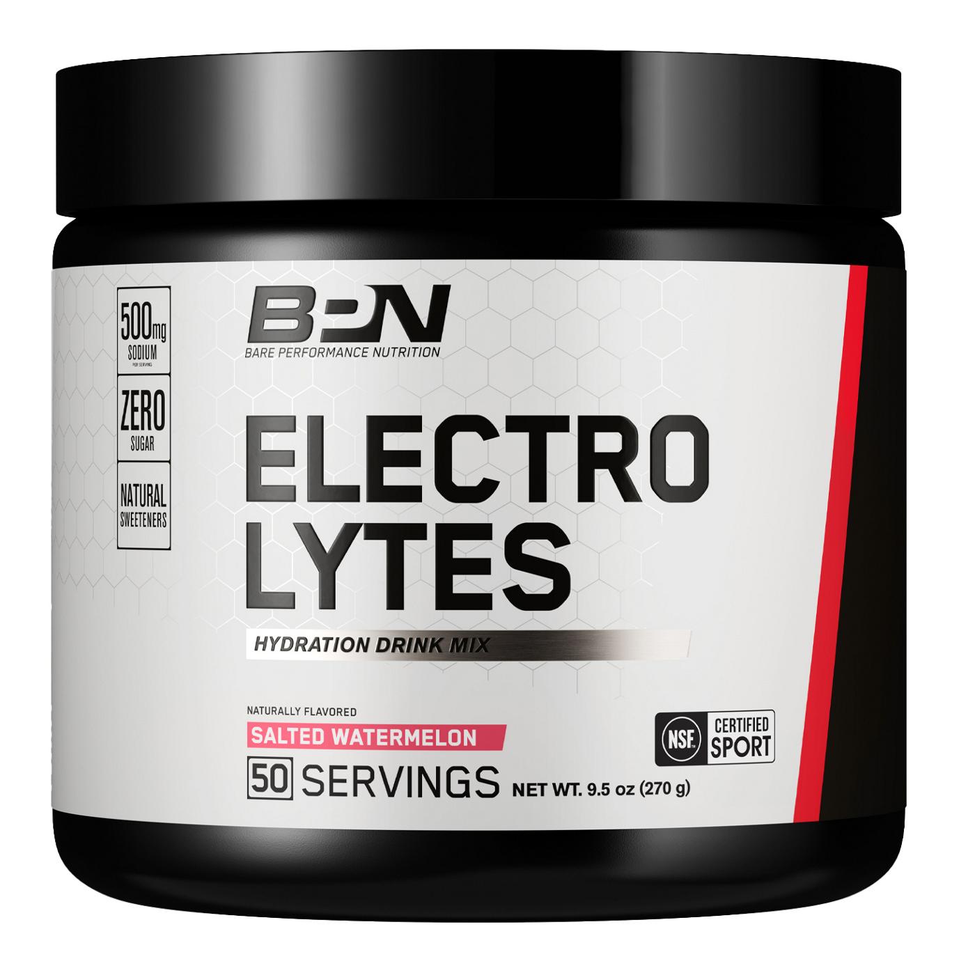 Bare Performance Nutrition Electrolytes Hydration Drink Mix - Salted Watermelon; image 1 of 2