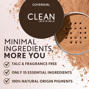 Covergirl Clean Invisible Loose Powder - Translucent Medium, 0.63 oz