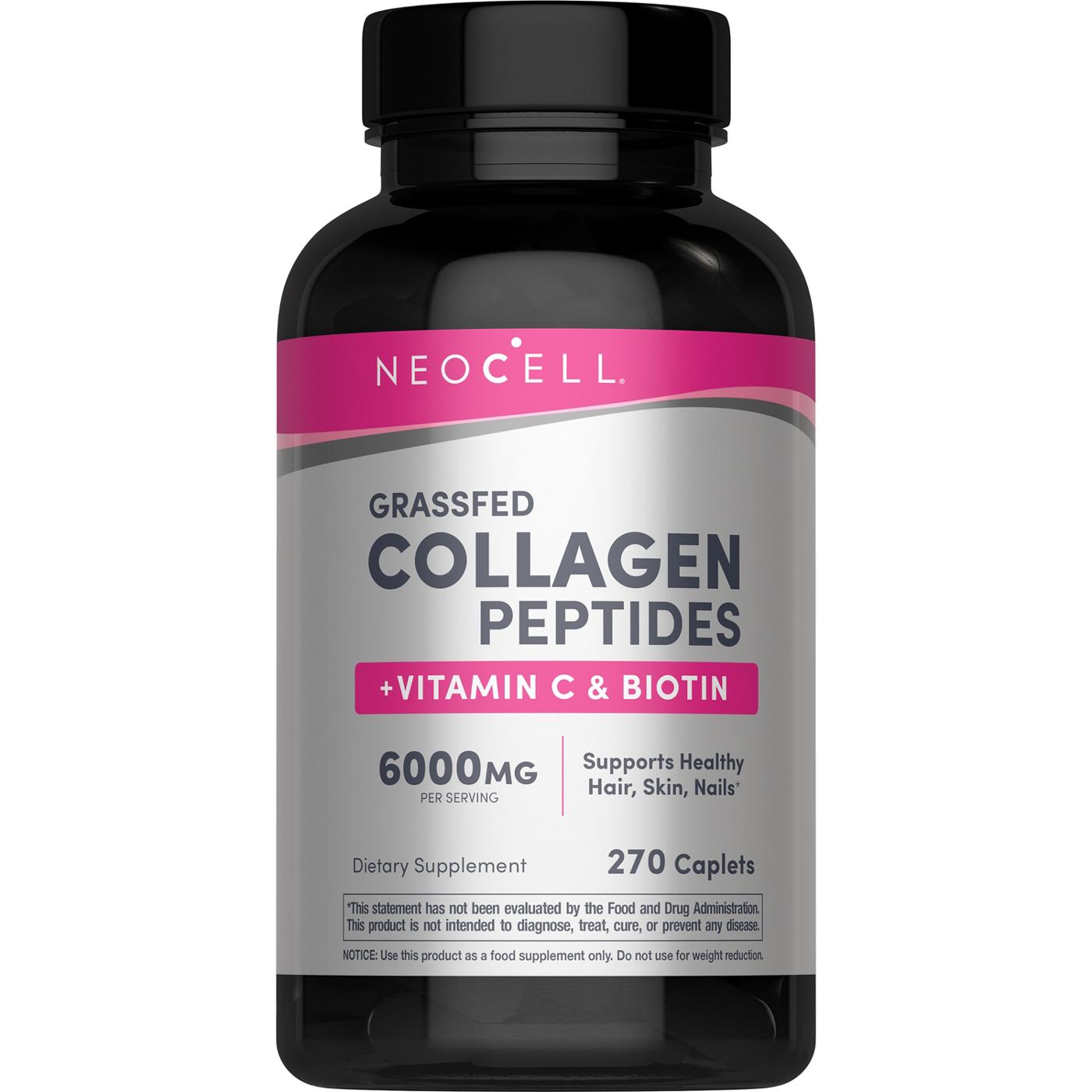 NeoCell Super Collagen + Vitamin C & Biotin Tablets; image 1 of 3