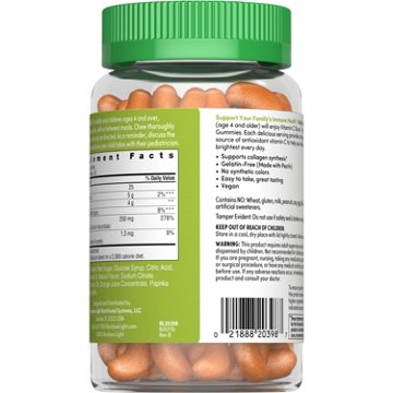 Rainbow Light High Potency Vitamin C Gummies - Citrus, 60 ct