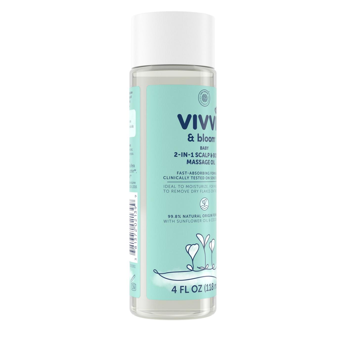 Vivvi & Bloom 2-in-1 Baby Scalp & Body Massage Oil; image 6 of 8