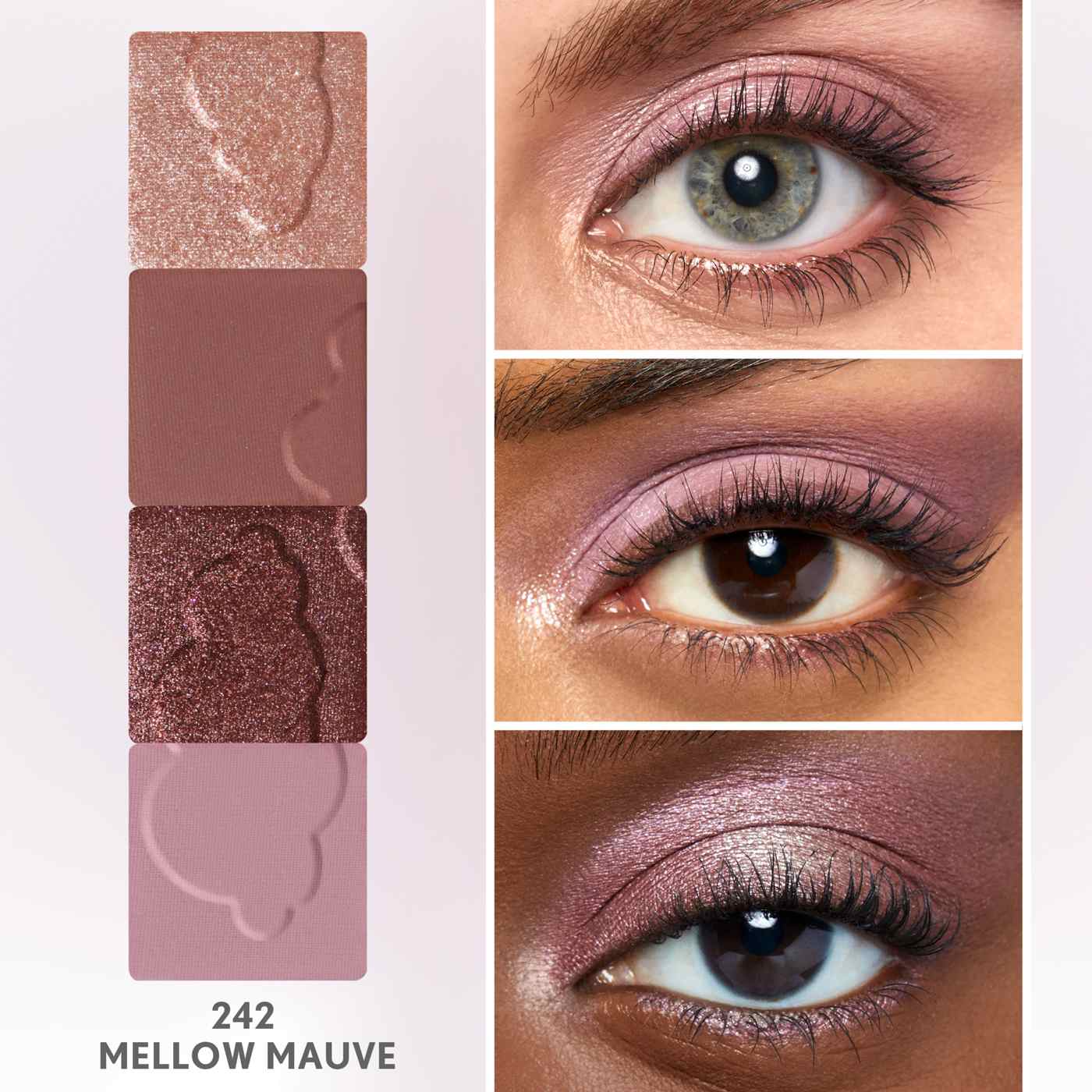 Covergirl Clean Fresh Color Eyeshadow - Mellow Mauve; image 5 of 10