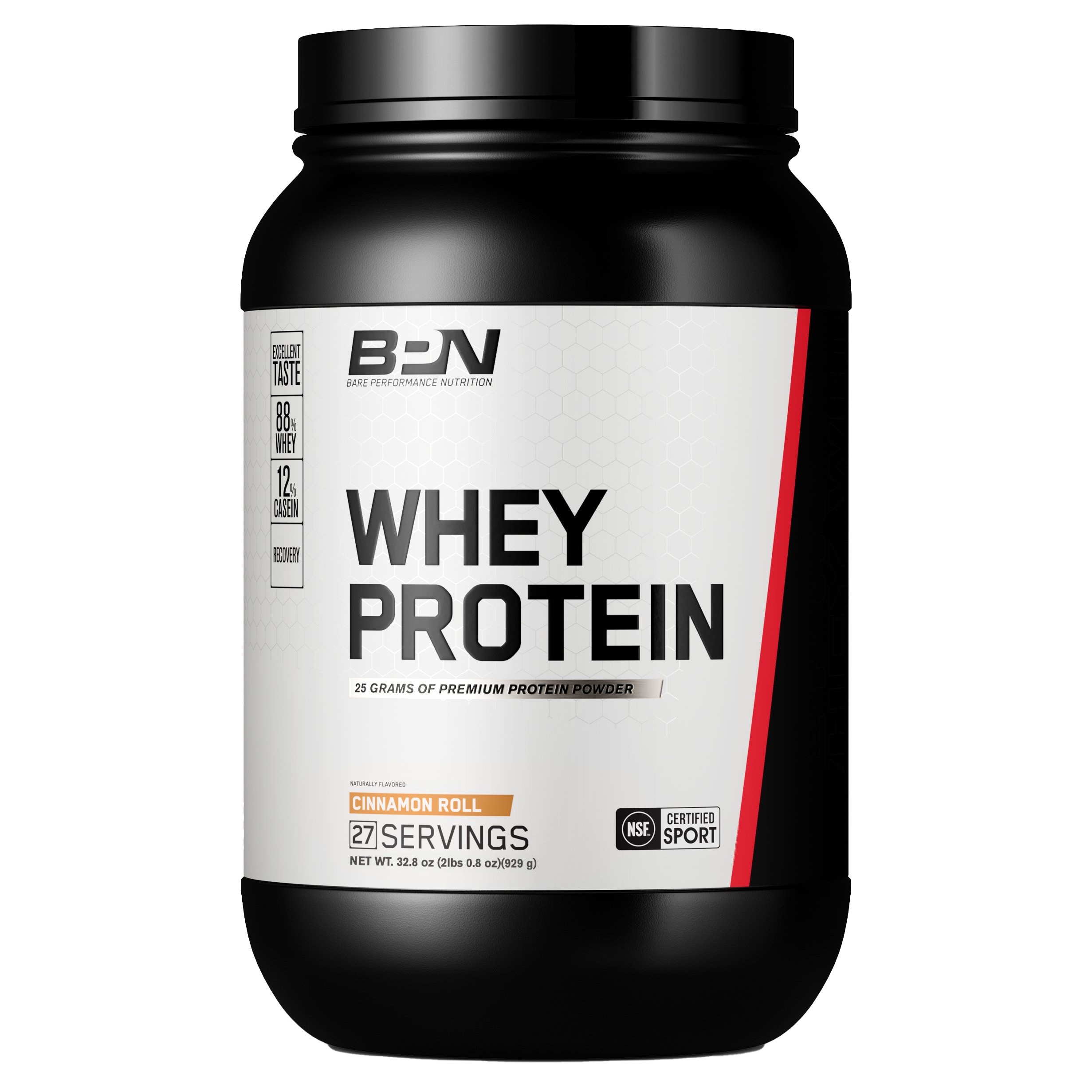 Bare Performance Nutrition Whey 25g Protein Powder Cinnamon Roll Shop Diet & fitness at HEB
