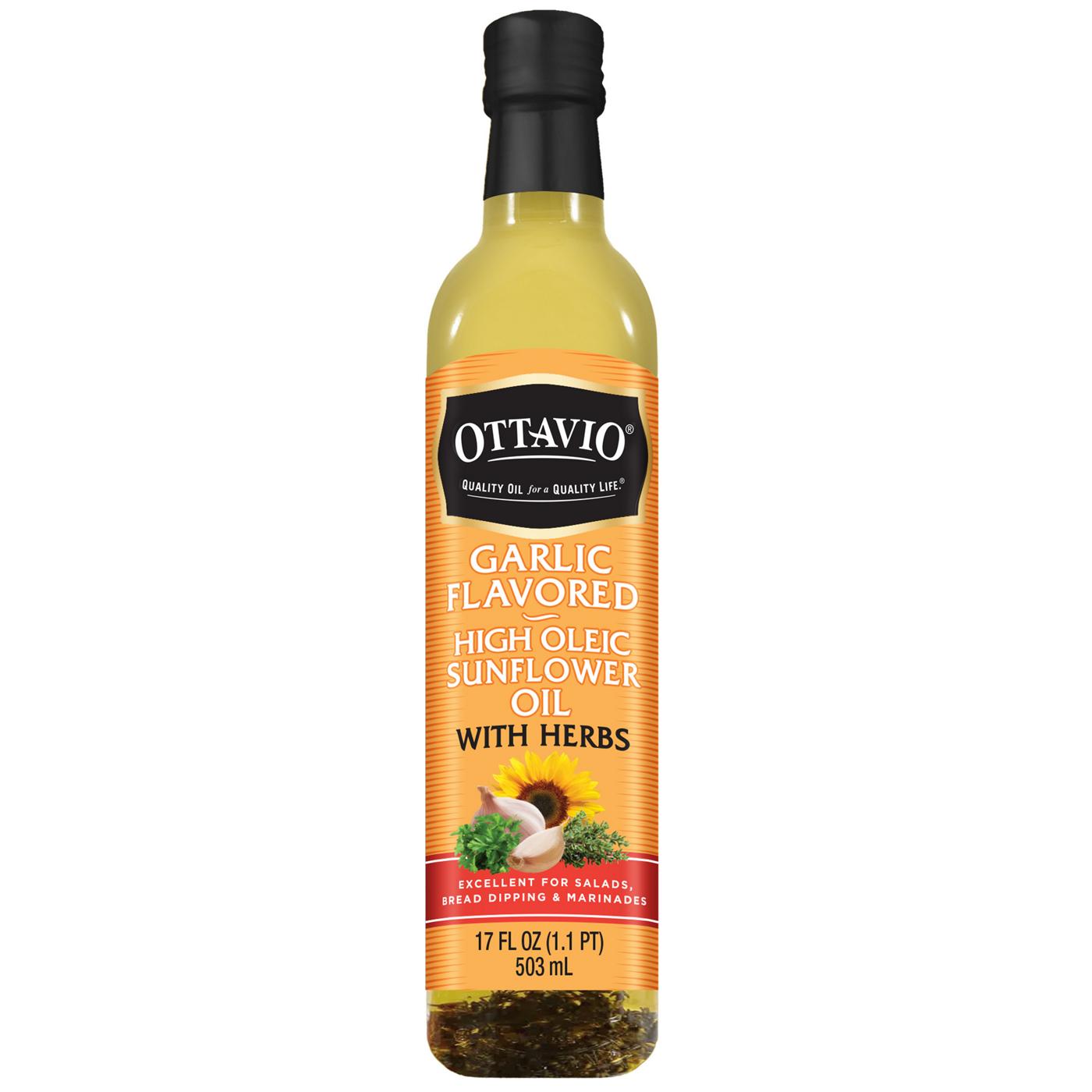 Ottavio High Oleic Sunflower Oil with Herbs; image 1 of 3