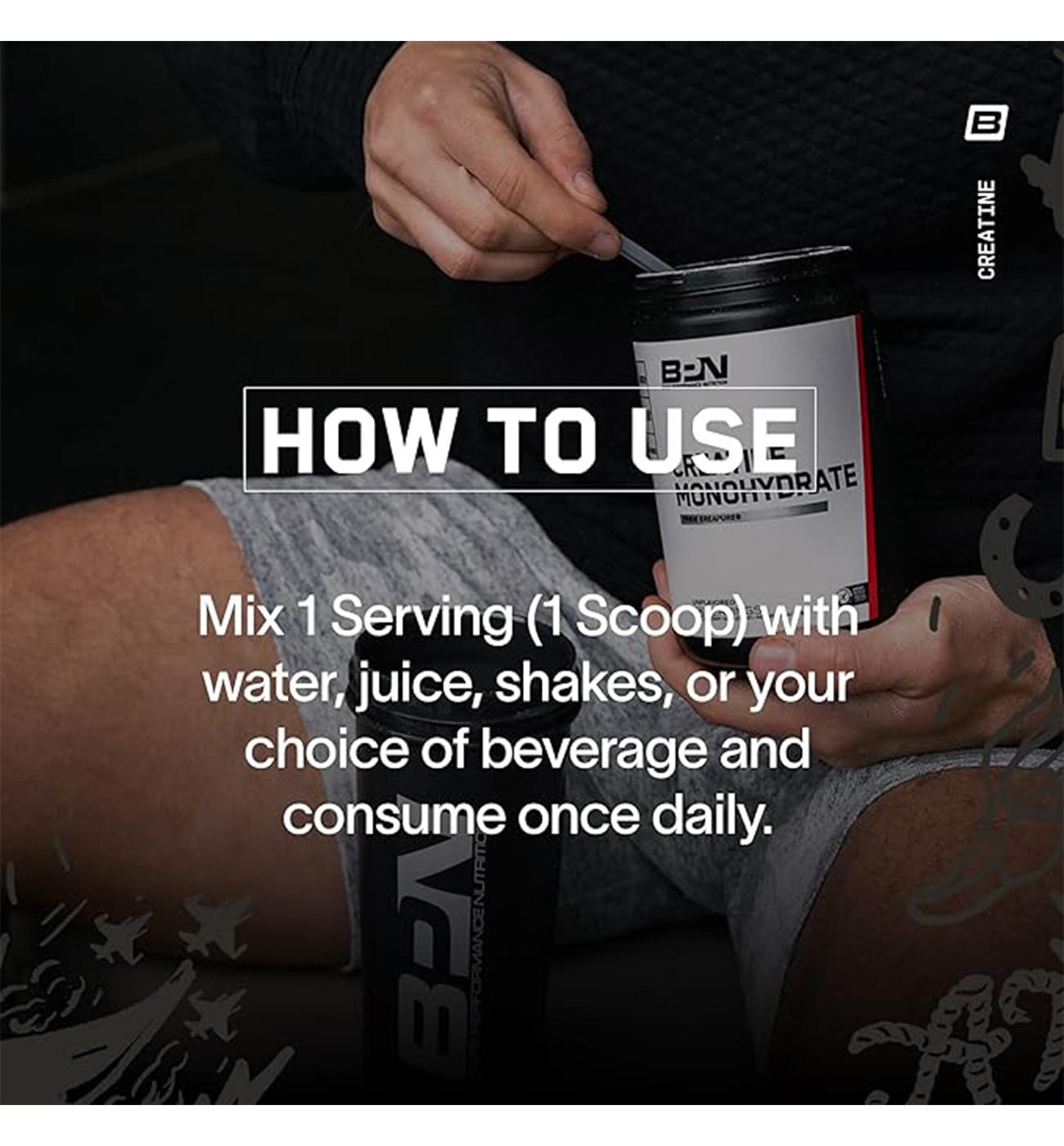 Bare Performance Nutrition Creatine Monohydrate - Unflavored; image 2 of 4