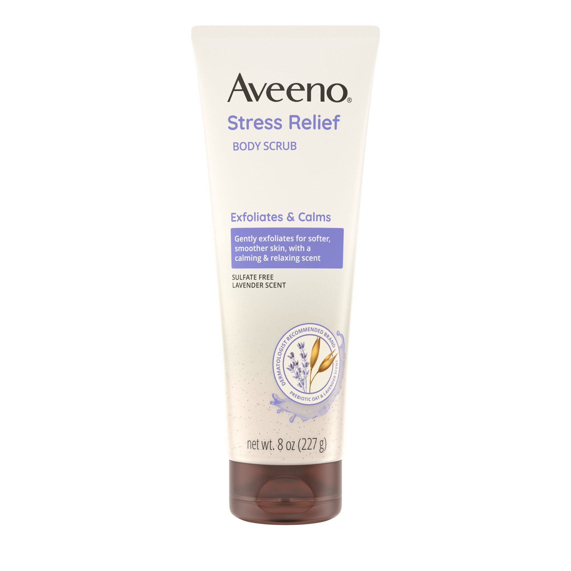 Aveeno Stress Relief Body Scrub Lavender Shop Body scrubs at HEB