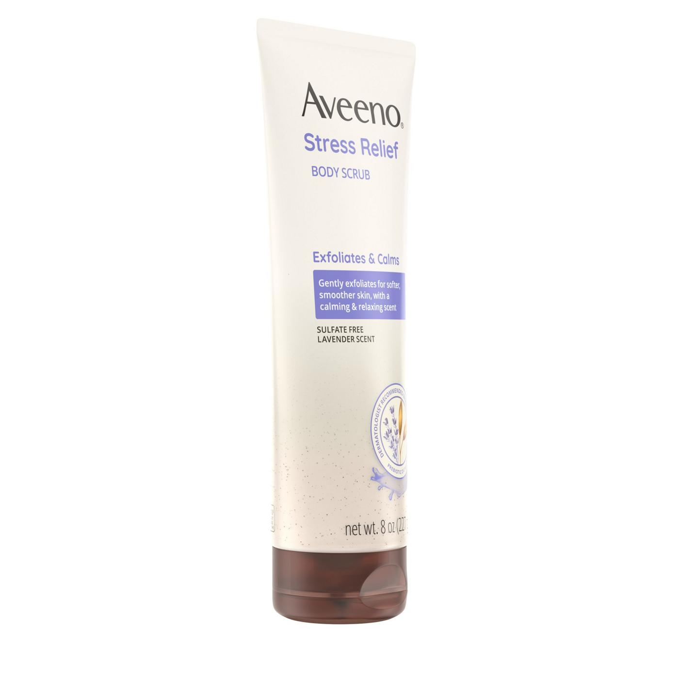 Aveeno Stress Relief Body Scrub - Lavender; image 6 of 8