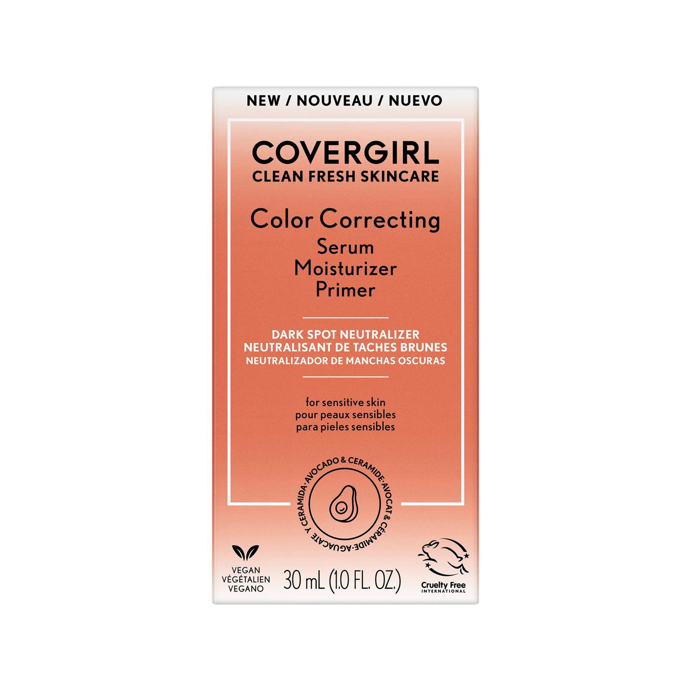 Covergirl Color Correcting Serum Moisturizer Primer - Dark Spot Neutralizer; image 9 of 12