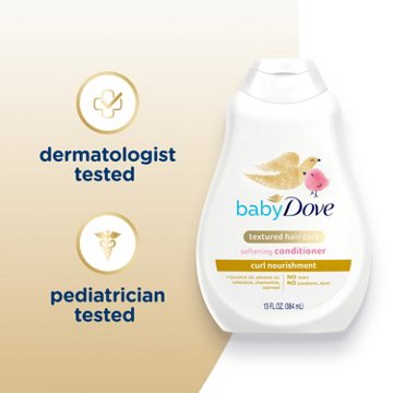 Baby Dove Textured Hair Care Conditioner - Curl Nourishment