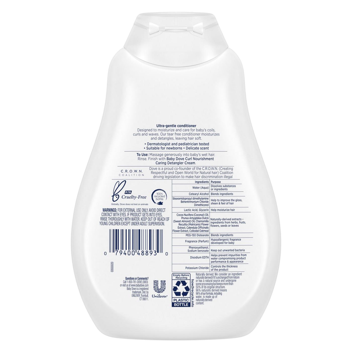 Baby Dove Textured Hair Care Conditioner - Curl Nourishment; image 6 of 7