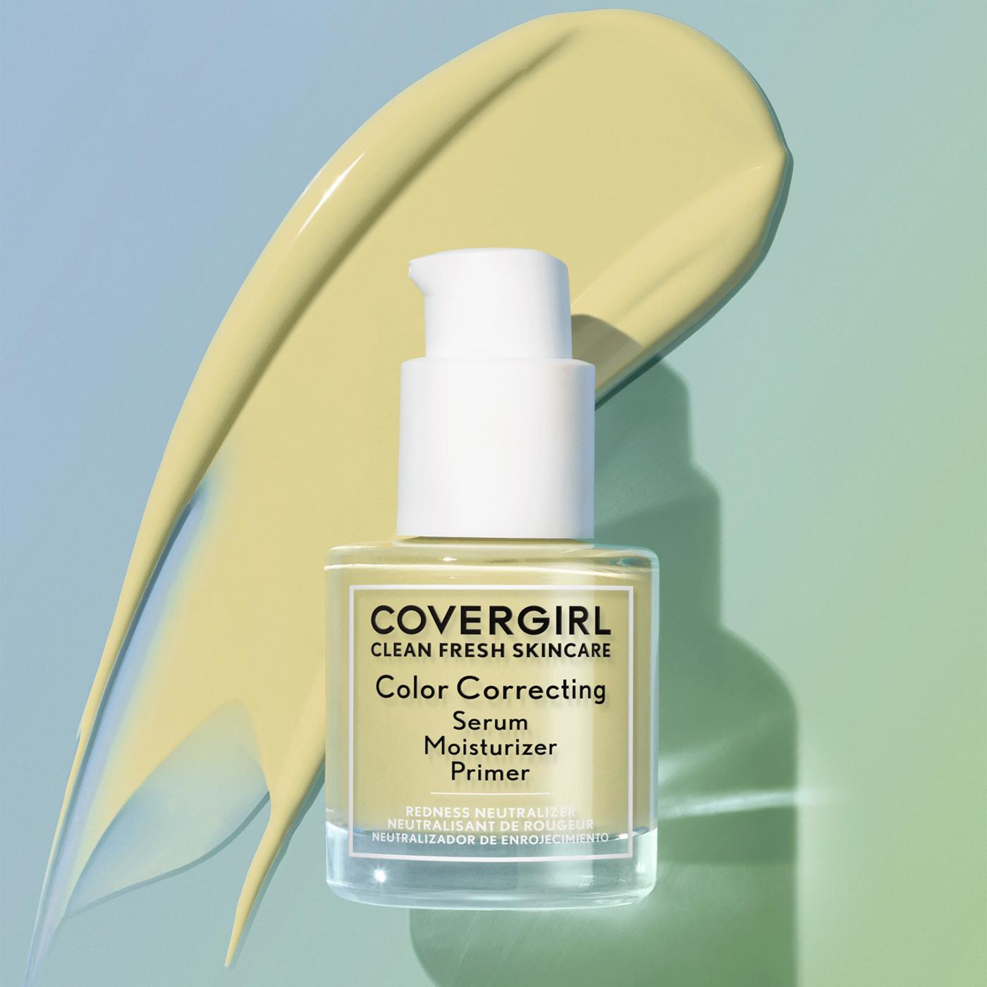 Covergirl Color Correcting Serum Moisturizer Primer Redness