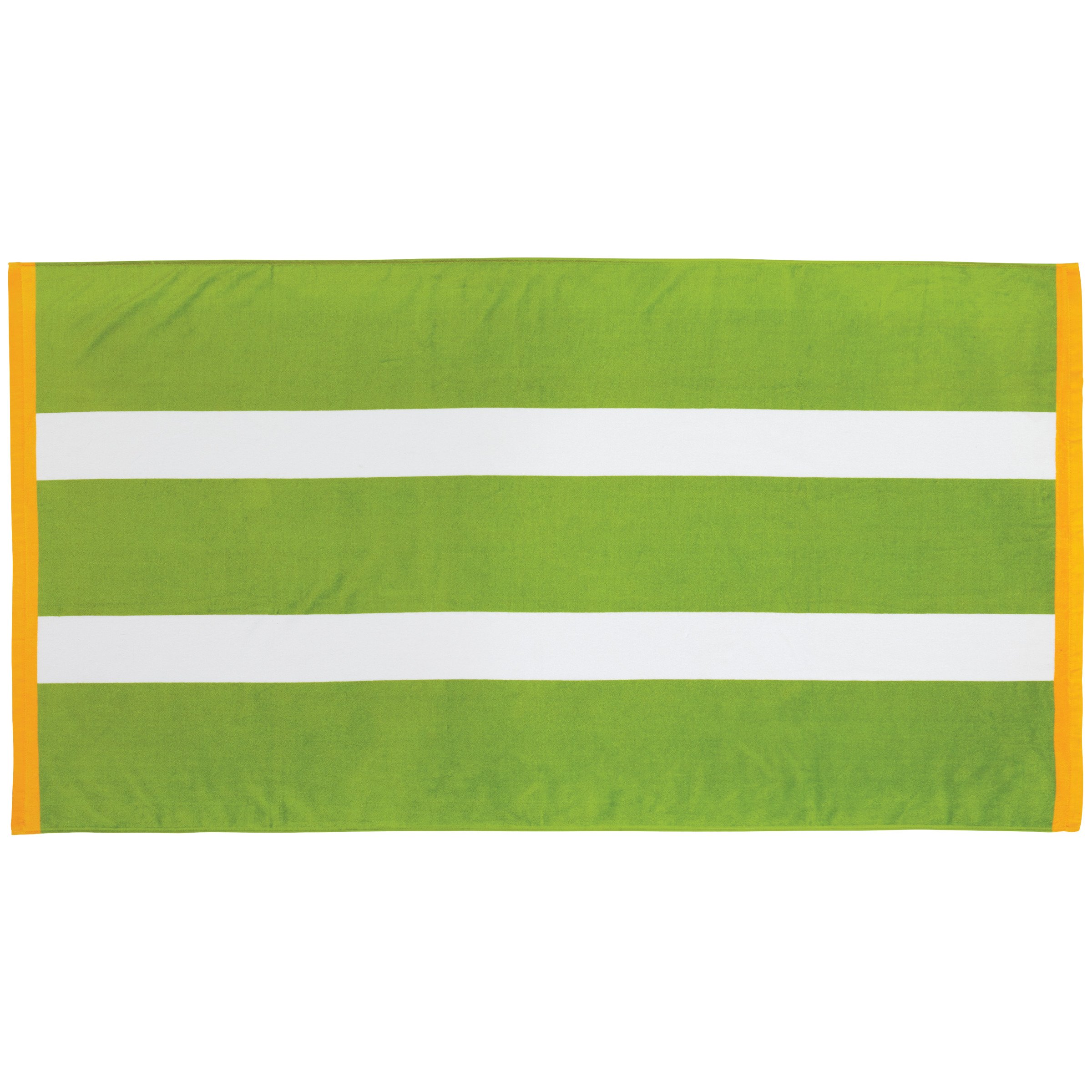 Destination Holiday Cabana Stripes Summer Beach Towel Green Shop Towels & washcloths at HEB