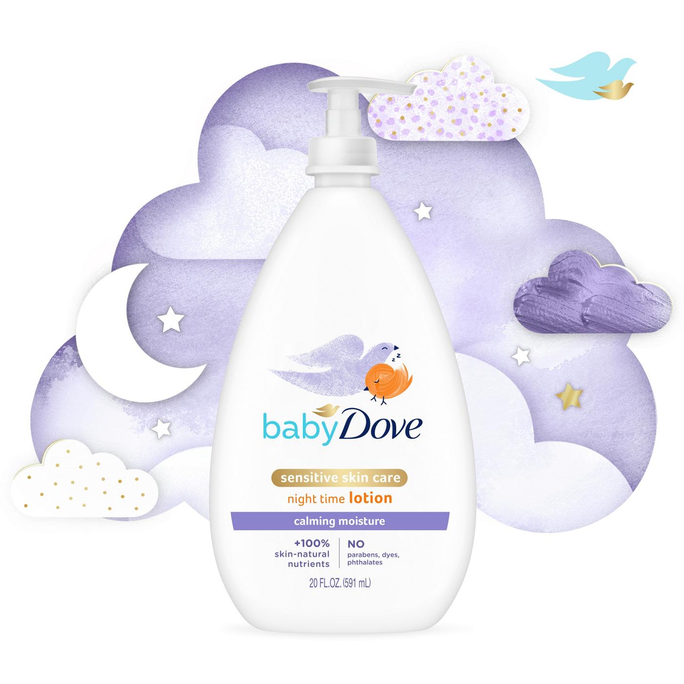 Baby Dove Calming Moisture Night Time Lotion; image 4 of 7