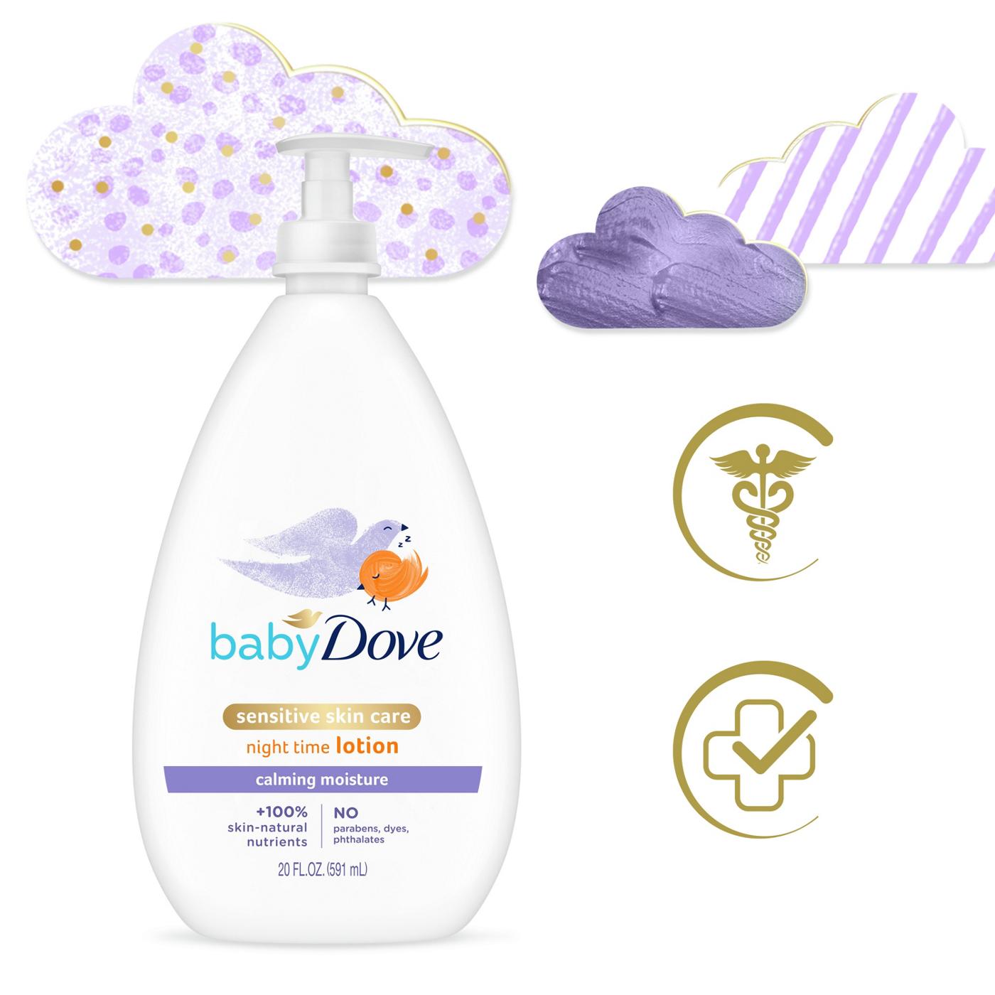 Baby Dove Calming Moisture Night Time Lotion; image 7 of 7