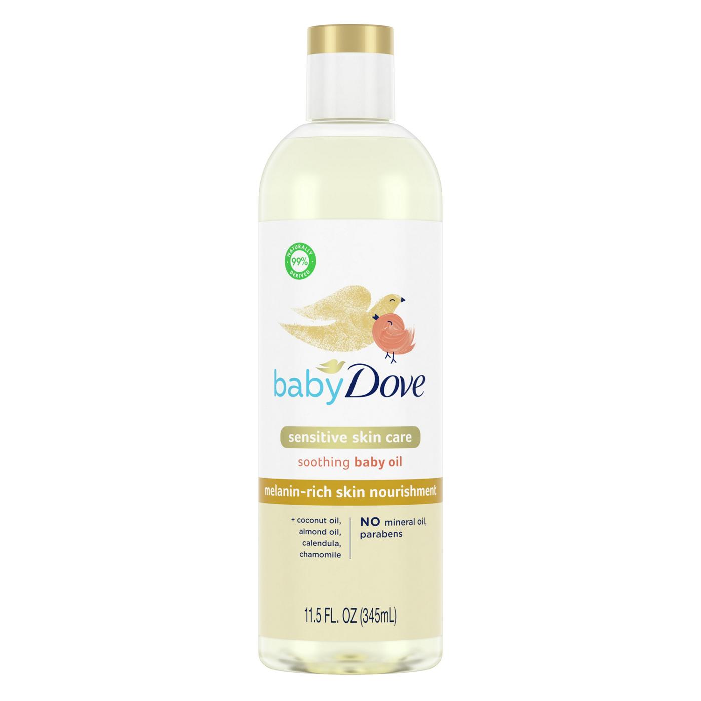 Baby Dove Melanin-Rich Skin Nourishment Baby Oil; image 1 of 6